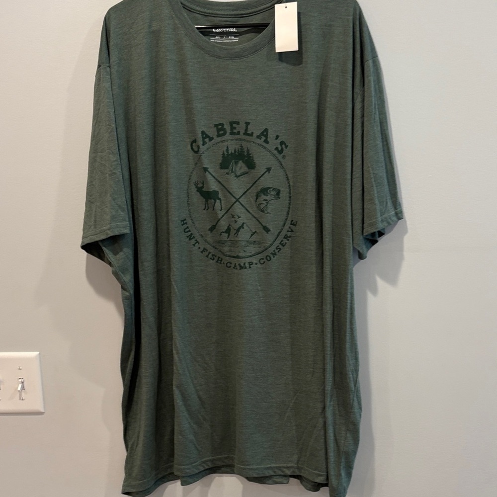 Cabela's Forest Green Graphic Tee
